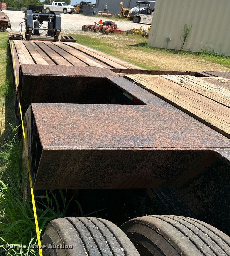 image for item OG9149 2004 Pitts  lowboy equipment trailer