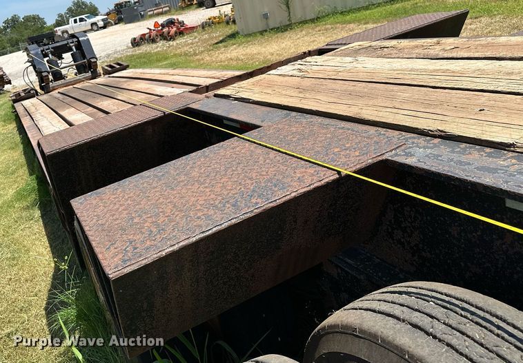 image for item OG9149 2004 Pitts  lowboy equipment trailer