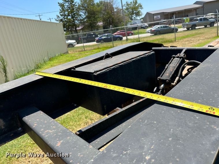 image for item OG9149 2004 Pitts  lowboy equipment trailer