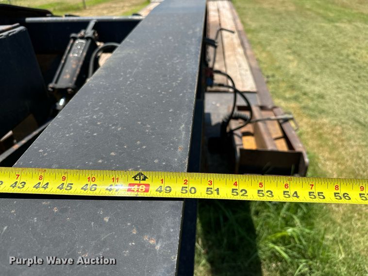 image for item OG9149 2004 Pitts  lowboy equipment trailer