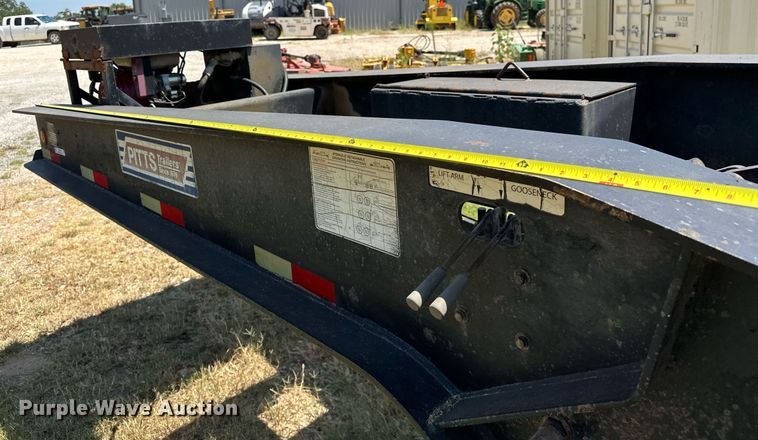 image for item OG9149 2004 Pitts  lowboy equipment trailer