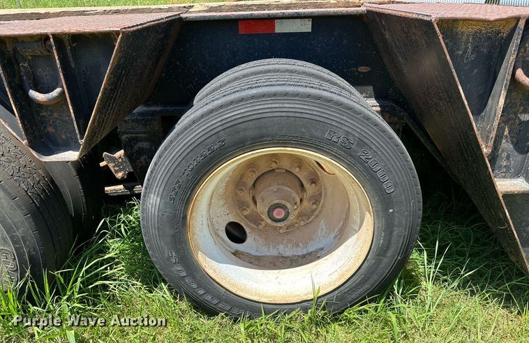 image for item OG9149 2004 Pitts  lowboy equipment trailer