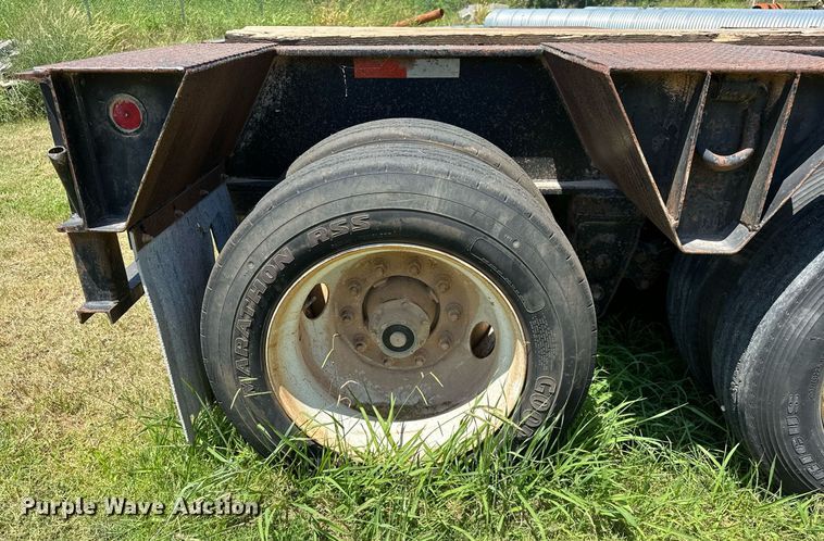 image for item OG9149 2004 Pitts  lowboy equipment trailer