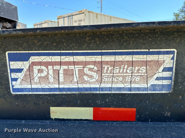 image for item OG9149 2004 Pitts  lowboy equipment trailer