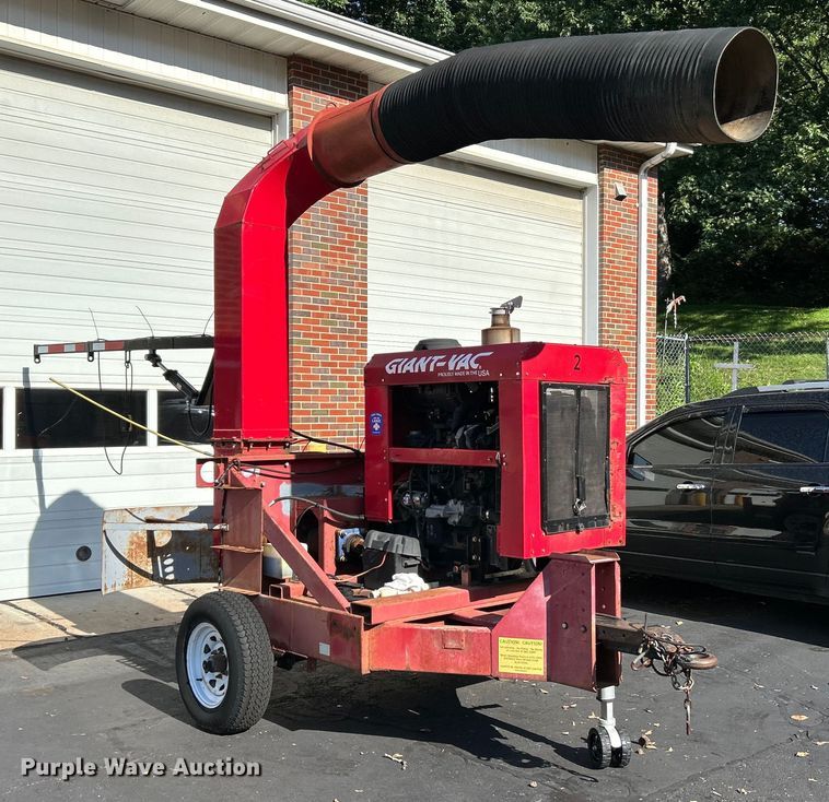 image for item OK9760 Giant-vac  leaf vacuum