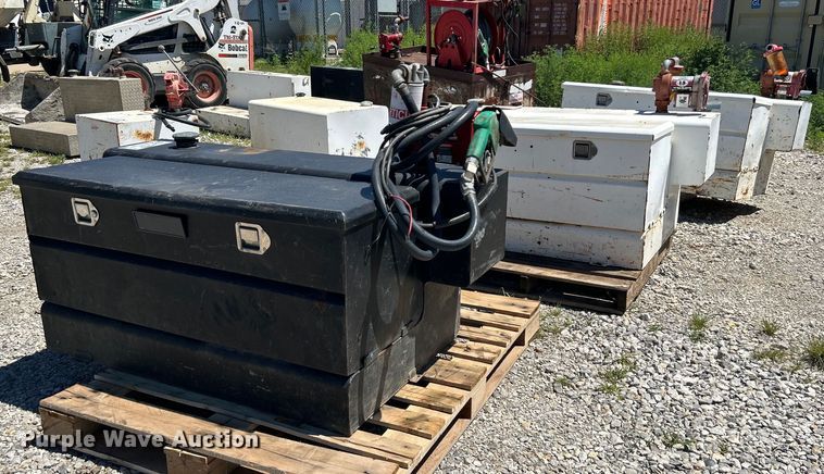 image for item DI7993 (3) auxiliary fuel tanks/toolboxes