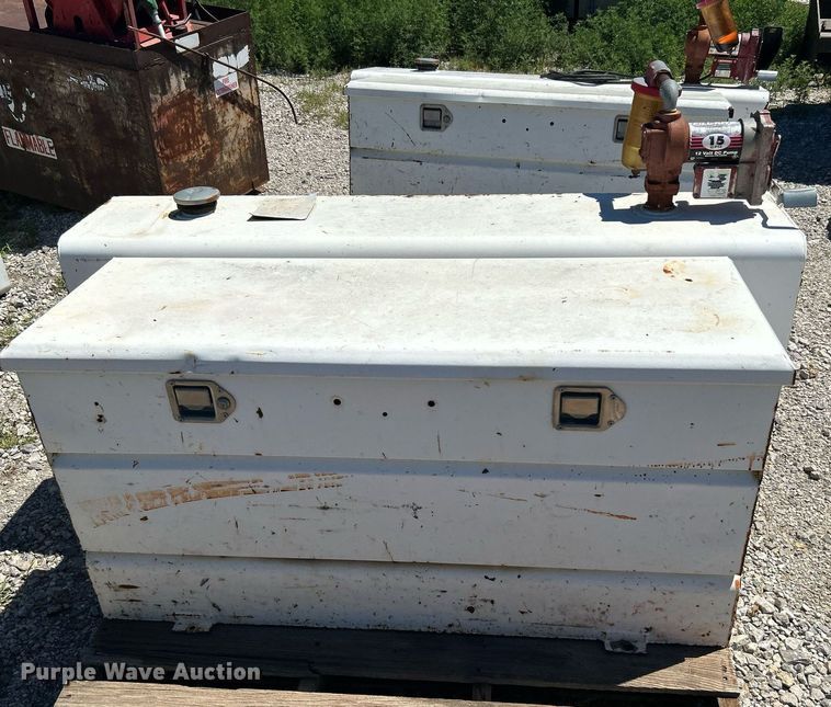 image for item DI7993 (3) auxiliary fuel tanks/toolboxes