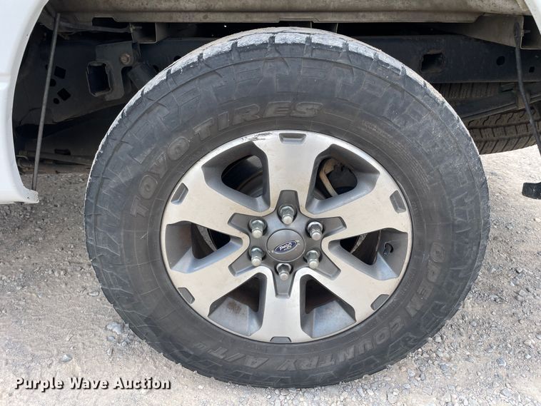 image for item DK2487 2013 Ford F150  SuperCab pickup truck