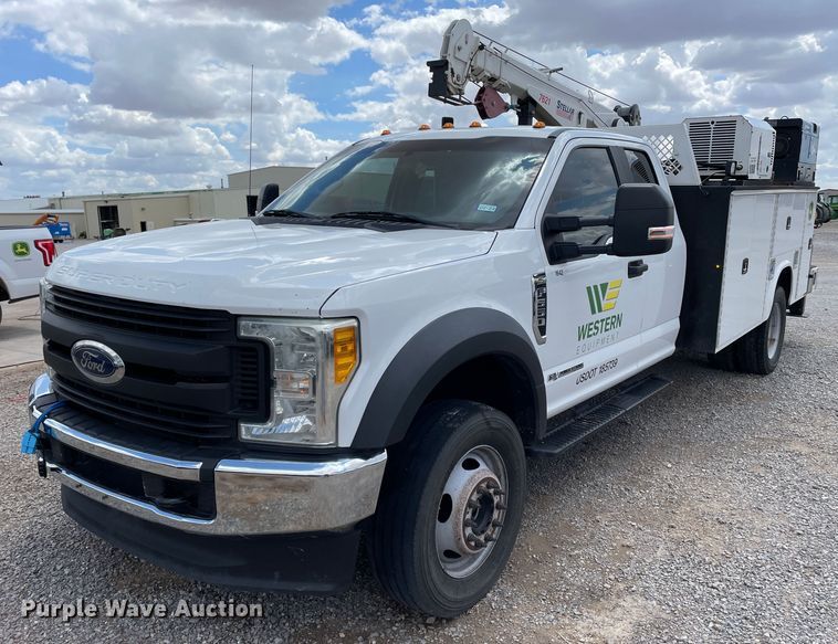 image for item DK2488 2017 Ford F550  SuperCab utility / service truck