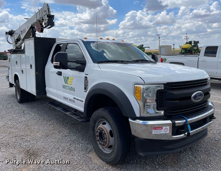image for item DK2488 2017 Ford F550  SuperCab utility / service truck