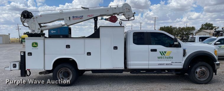 image for item DK2488 2017 Ford F550  SuperCab utility / service truck