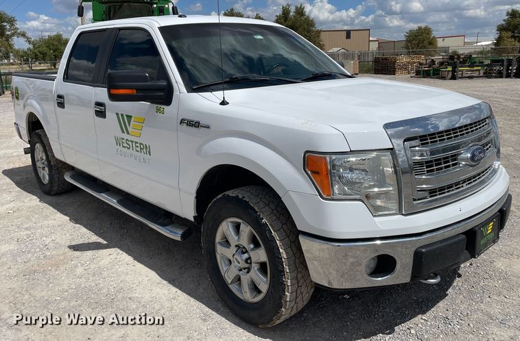 image for item DK2490 2014 Ford F150  SuperCrew pickup truck