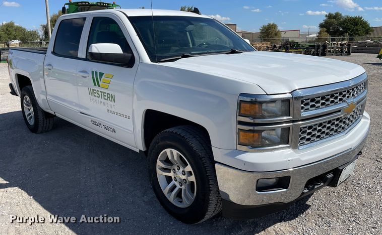 image for item DK2491 2015 Chevrolet Silverado 1500  Crew Cab pickup truck