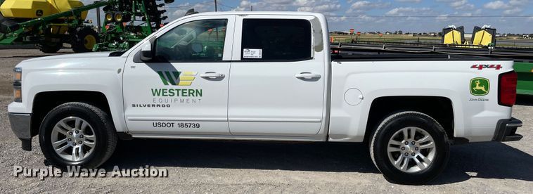 image for item DK2491 2015 Chevrolet Silverado 1500  Crew Cab pickup truck