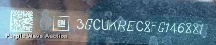 image for item DK2491 2015 Chevrolet Silverado 1500  Crew Cab pickup truck