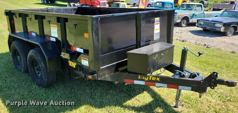 image for item DN4057 2022 Big Tex 90SR  dump trailer