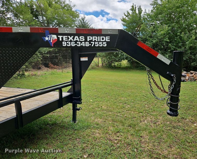 image for item DP2324 2017 Texas Pride  equipment trailer