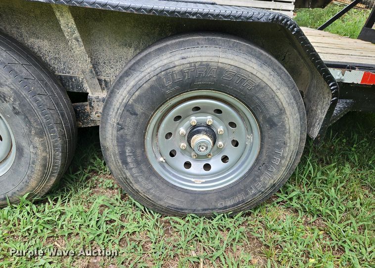 image for item DP2324 2017 Texas Pride  equipment trailer