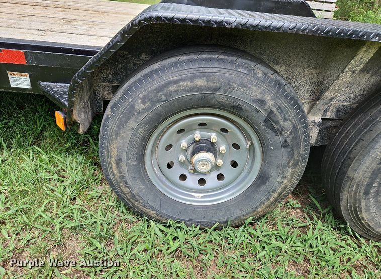 image for item DP2324 2017 Texas Pride  equipment trailer