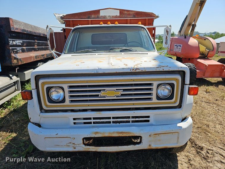 image for item DQ0176 1974 Chevrolet C65  grain truck