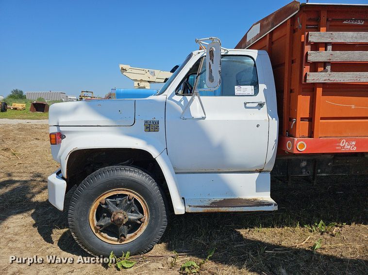 image for item DQ0176 1974 Chevrolet C65  grain truck