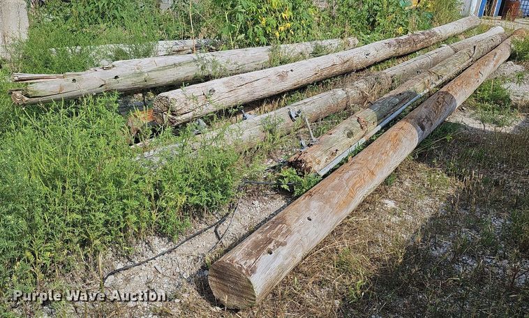 image for item DQ0188 Approximately 23 telephone poles