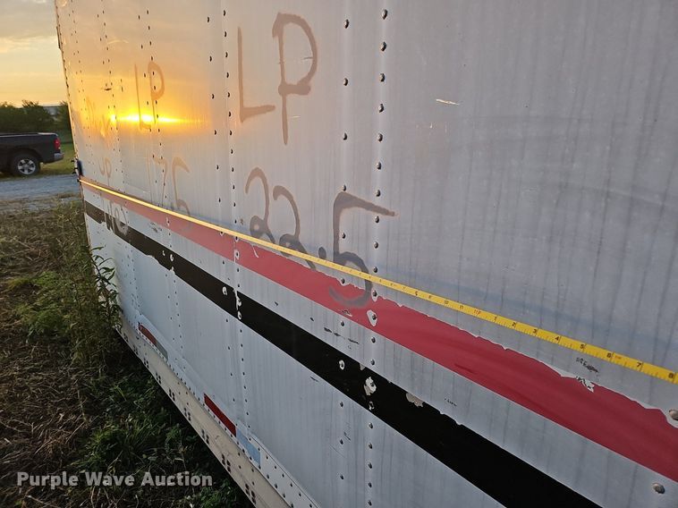 image for item DQ0189 Dry van trailer body