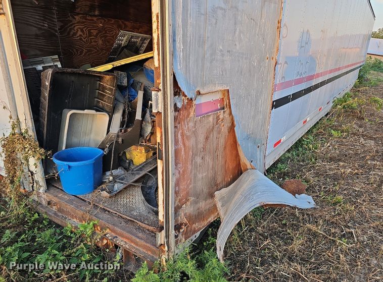 image for item DQ0189 Dry van trailer body