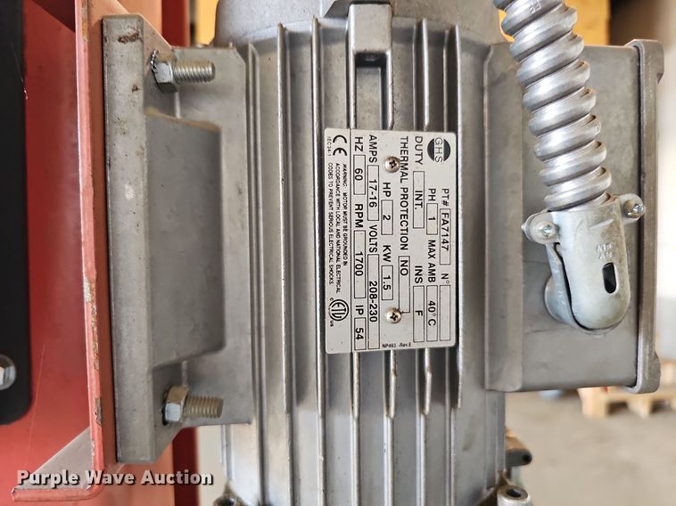 image for item DQ0193 Rotary lift  two post automotive lift