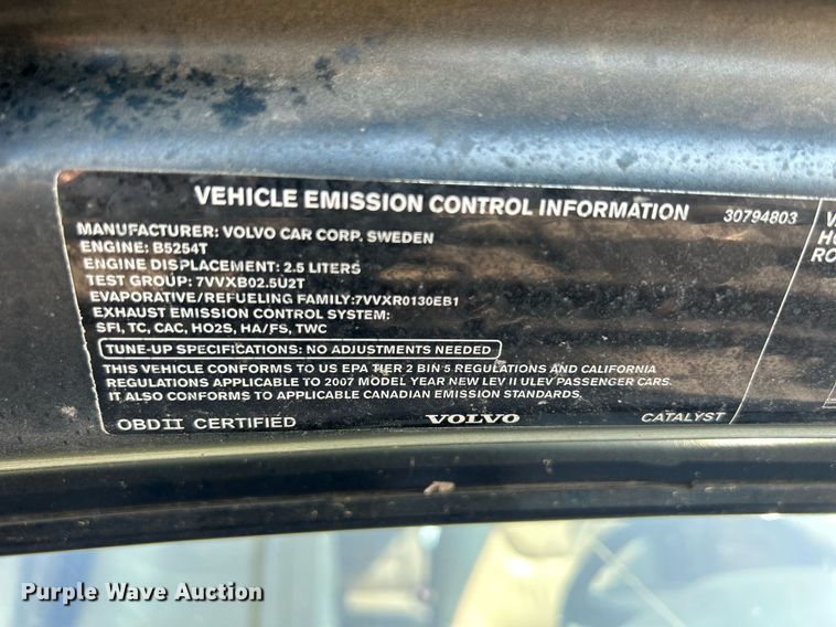 image for item DQ0880 2007 Volvo S60