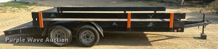 image for item DQ0907 2002 U.S. Cargo USE08518TA3  utility trailer