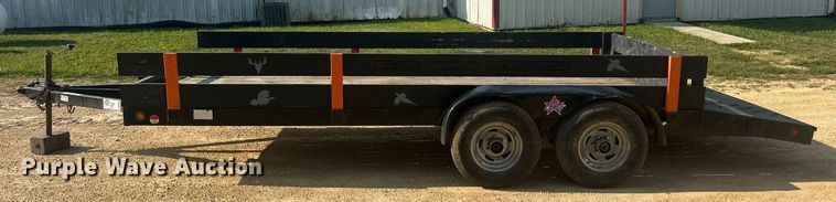 image for item DQ0907 2002 U.S. Cargo USE08518TA3  utility trailer