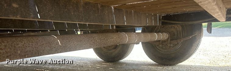 image for item DQ0907 2002 U.S. Cargo USE08518TA3  utility trailer