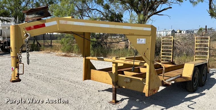 image for item DQ1373 2012 Shop built  equipment trailer
