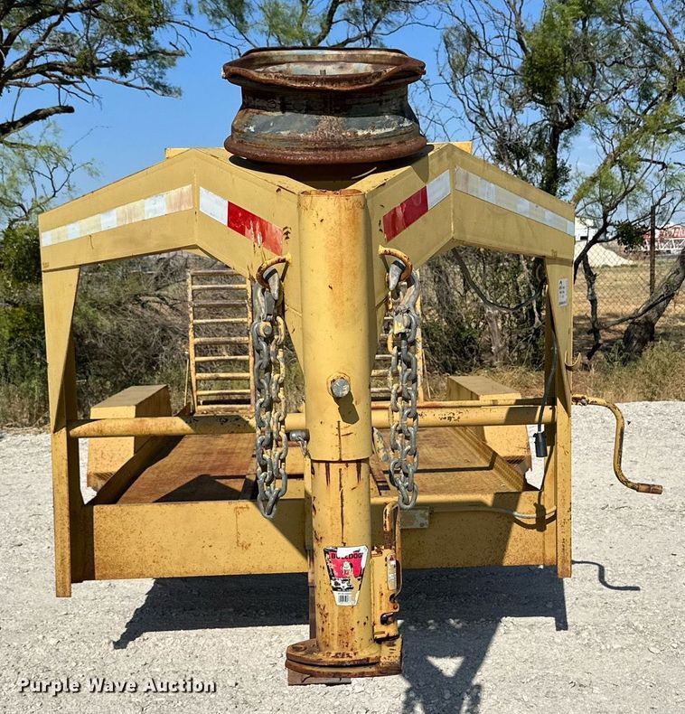 image for item DQ1373 2012 Shop built  equipment trailer