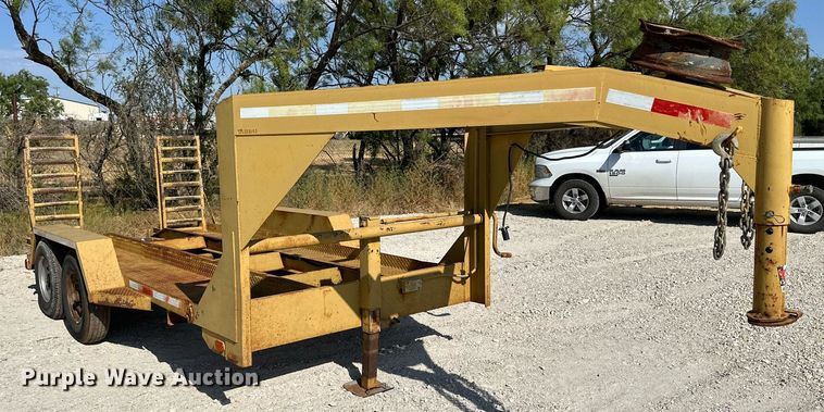 image for item DQ1373 2012 Shop built  equipment trailer
