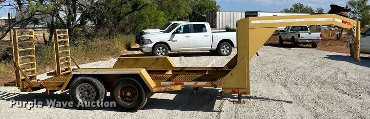 image for item DQ1373 2012 Shop built  equipment trailer