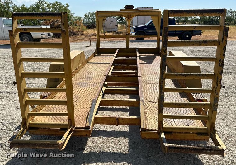 image for item DQ1373 2012 Shop built  equipment trailer