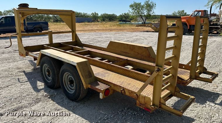 image for item DQ1373 2012 Shop built  equipment trailer