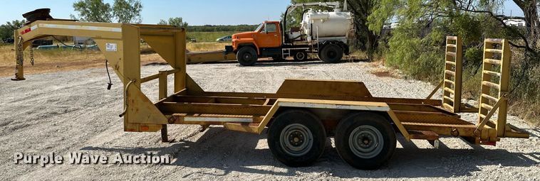 image for item DQ1373 2012 Shop built  equipment trailer
