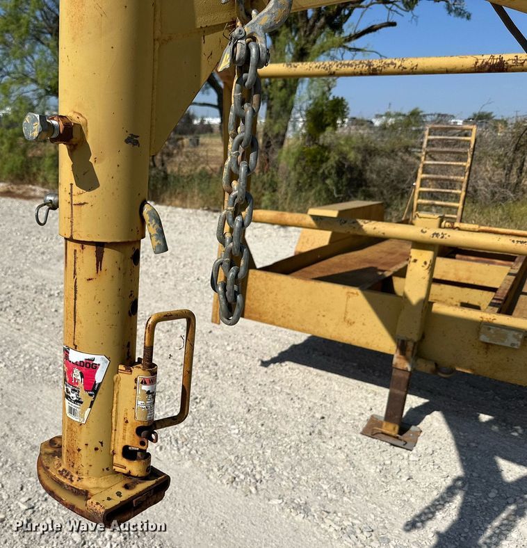 image for item DQ1373 2012 Shop built  equipment trailer