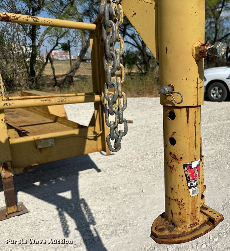 image for item DQ1373 2012 Shop built  equipment trailer