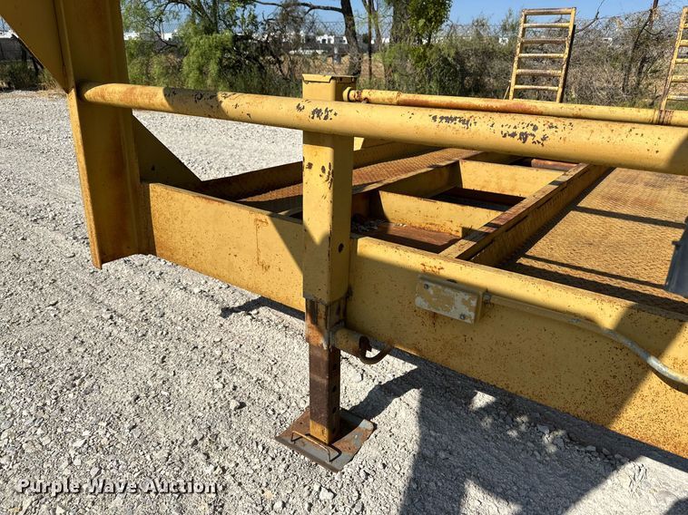 image for item DQ1373 2012 Shop built  equipment trailer