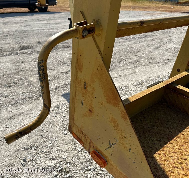 image for item DQ1373 2012 Shop built  equipment trailer