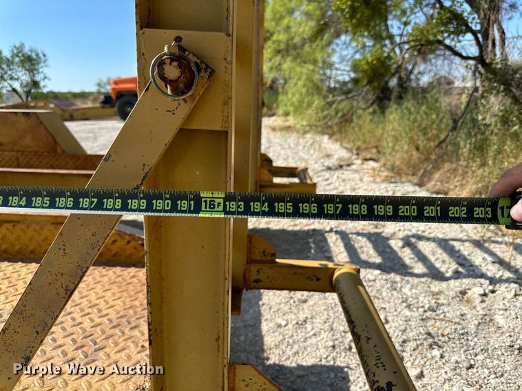 image for item DQ1373 2012 Shop built  equipment trailer