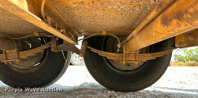 image for item DQ1373 2012 Shop built  equipment trailer