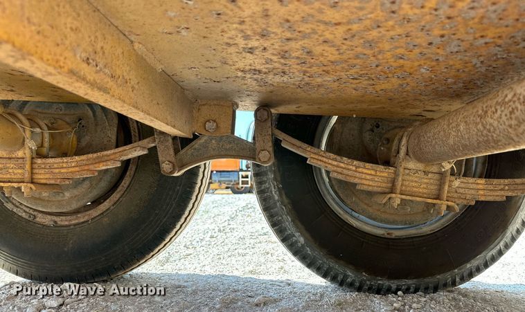 image for item DQ1373 2012 Shop built  equipment trailer