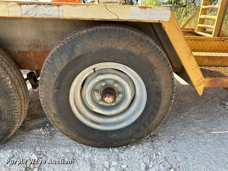 image for item DQ1373 2012 Shop built  equipment trailer