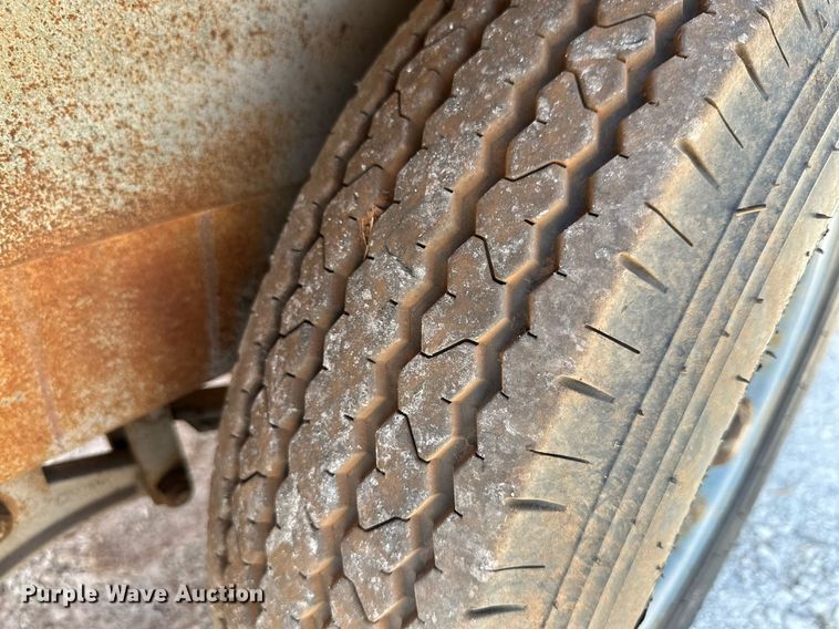 image for item DQ1373 2012 Shop built  equipment trailer