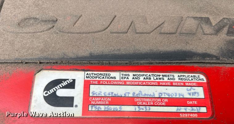 image for item DQ2175 2015 International DuraStar 4300  flatbed truck